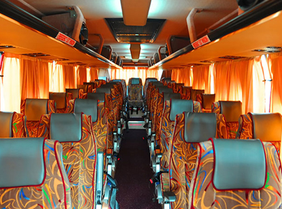 45 Seater Volvo Coach inside image