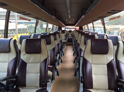 60 Seater Volvo Coach inside image
