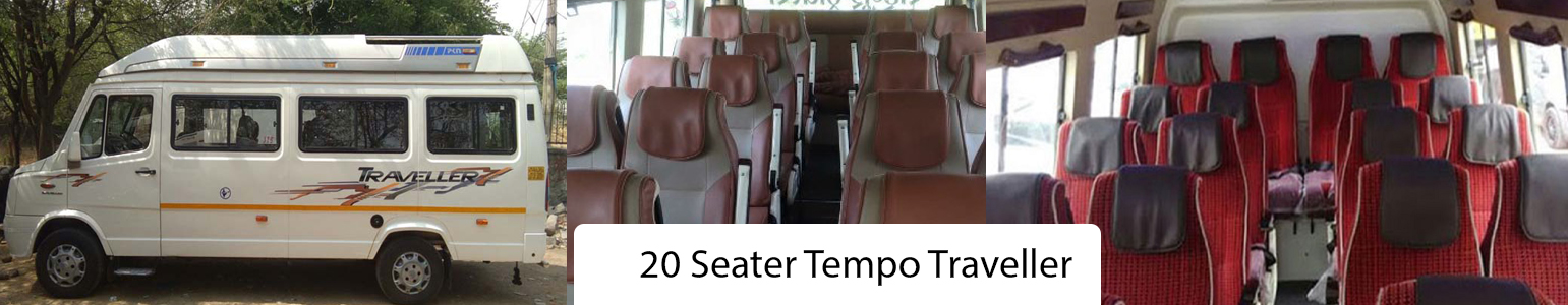 tempo traveller 20 seater price in delhi